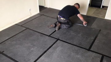 Using acoustilay to soundproof laminate and timber flooring