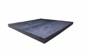 Square piece of black acoustic matting, three layers for anti vibration