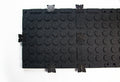 Reverse side to TerraFit Duo gym tile, showing 2 sheets connected via the connecting clip system.