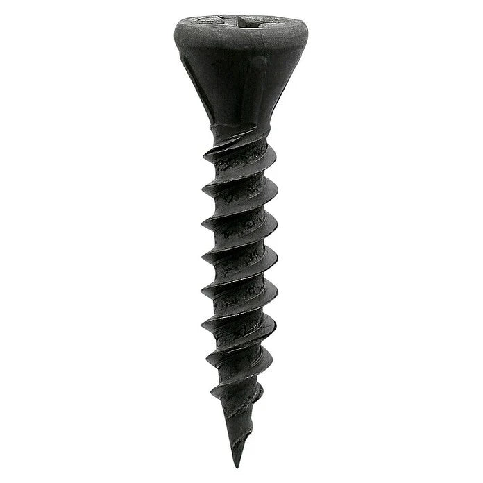 Fermacell 3.9 x 22mm self-countersinking screw close-up - Sound Insulation Store