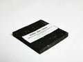 Hush Mat 12 black and green-flecked acoustic rubber mat with manufacturer's 12mm product label