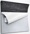 Peel back self adhesive pipe lagging