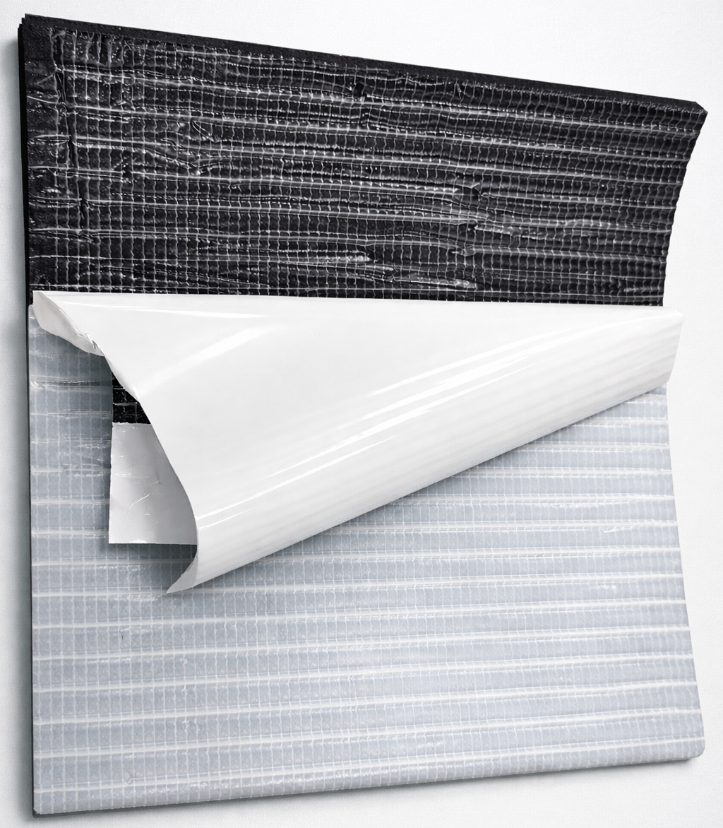 Peel back self adhesive pipe lagging