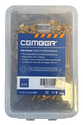 No More PLy Floorboard Screws 50mm (Box of 250)