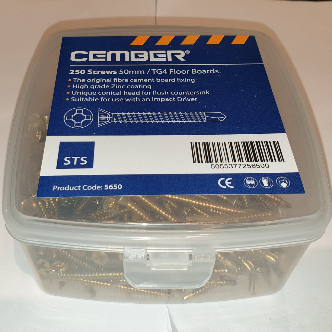 No More PLy Floorboard Screws 50mm (Box of 250)