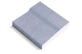 A single sheet of blue heavy-duty acoustic plasterboard.